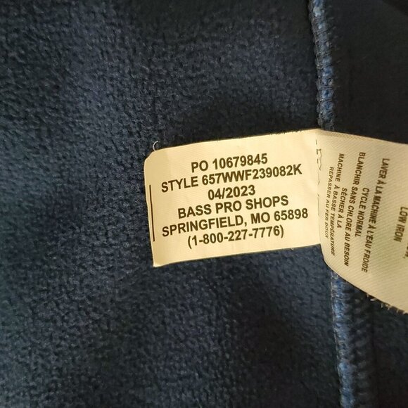 World Wide Sportsman Echo Windproof Blue Full-Zip Jacket Womans Large - Picture 4 of 12